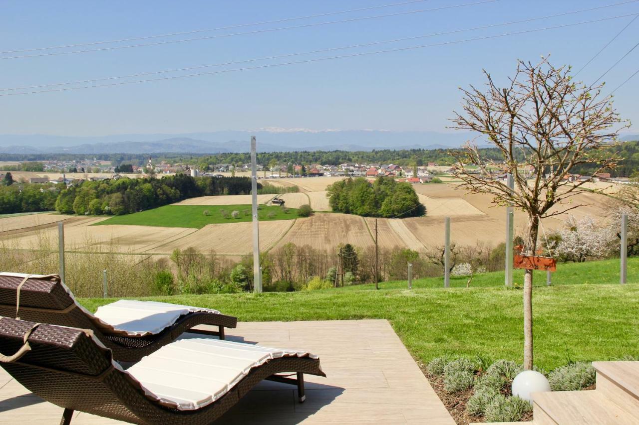 Nikolaier Weinblick - Ferienwohnung Muskateller Sankt Nikolai ob Drassling Exterior foto